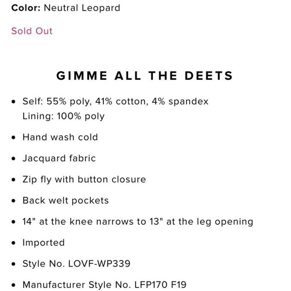 Lovers + Friends Albert pant size XL NWT - Picture 11 of 11